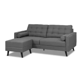 Bộ ghế sofa vải cao cấp phòng khách kèm ghế đôn BENICIO (3)