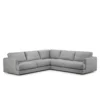 Ghế sofa chữ L vải sang trọng NOVALIE