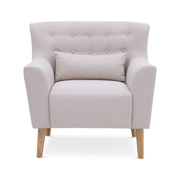Ghế sofa đơn phòng khách sang trọng DELVIN