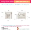 Ghế sofa đơn sang trọng GEOVANA (2)