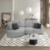 Ghế sofa góc L bọc vải phòng khách BORSKA (8)