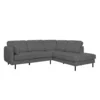 Ghế sofa góc L bọc vải phòng khách CERNY