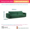 Ghế sofa vải cao cấp phòng khách GERASIM (2)