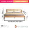 Giường gỗ tự nhiên Myras 01 (2)