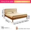 Giường gỗ tự nhiên Myras 04 (2)