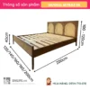 Giường gỗ tự nhiên Myras 08 (2)