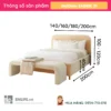 Giường ngủ bọc vải hiện đại Eadric 31 (2)
