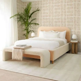 Giường ngủ bọc vải hiện đại Eadric 31
