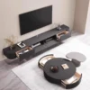 Kệ Tivi Treo Tường Bo Cong Phù hợp căn hộ chung cư TANKIA (13)