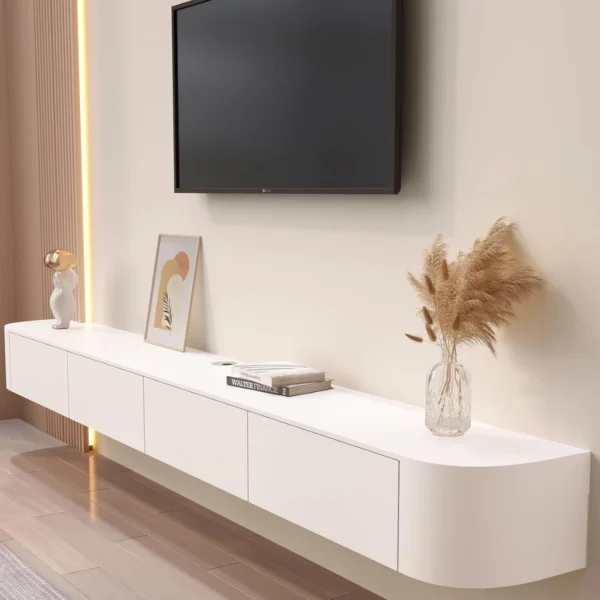 Kệ Tivi Treo Tường Bo Cong Phù hợp căn hộ chung cư TANKIA (6)