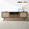 Kệ tivi gỗ MDF cánh mây Renas