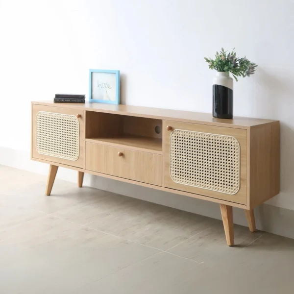 Kệ tivi gỗ MDF cánh mây Renas (6)