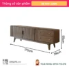 Kệ tivi gỗ tự nhiên Leon (2)