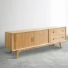 Kệ tivi gỗ tự nhiên Leon (8)