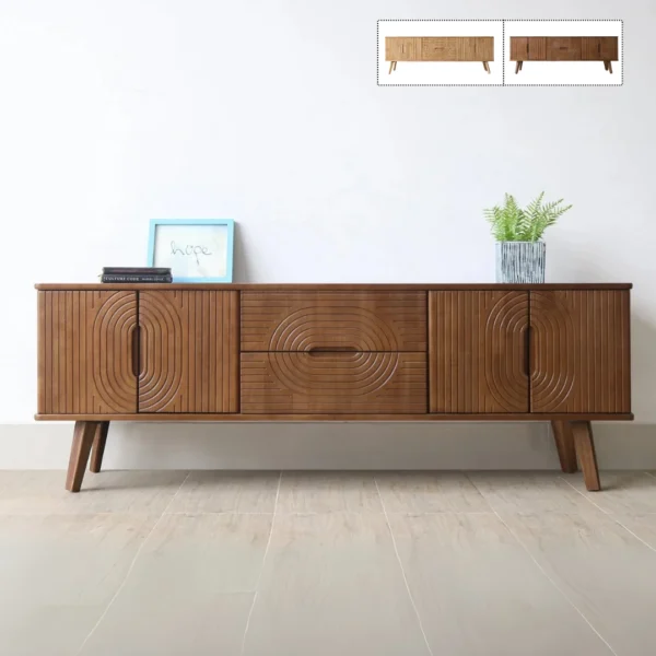 Kệ tivi gỗ tự nhiên Noras (7)