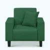 Mẫu ghế sofa đơn bọc vải sang trọng RUGGERO