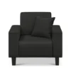Mẫu ghế sofa đơn bọc vải sang trọng RUGGERO (8)