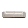 Mẫu ghế sofa vải hiện đại 3 chỗ tựa liền BRYCHAN