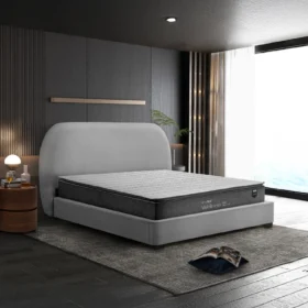 Mẫu giường bọc nệm hiện đại Sareli (3)