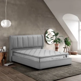 Mẫu giường bọc vải hiện đại Sileta (4)