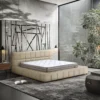 Mẫu giường nệm đẹp nữ tính Saroni (3)