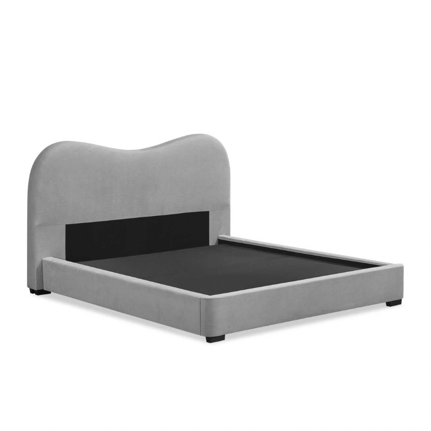 Mau giuong ngu boc vai hien dai Savira 10 1 Mẫu giường ngủ bọc vải hiện đại Savira (10)