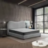 Mẫu giường ngủ bọc vải hiện đại Savira (3)