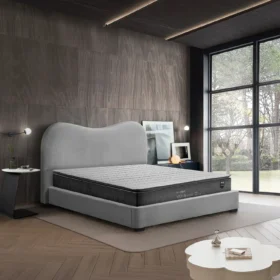 Mẫu giường ngủ bọc vải hiện đại Savira (3)