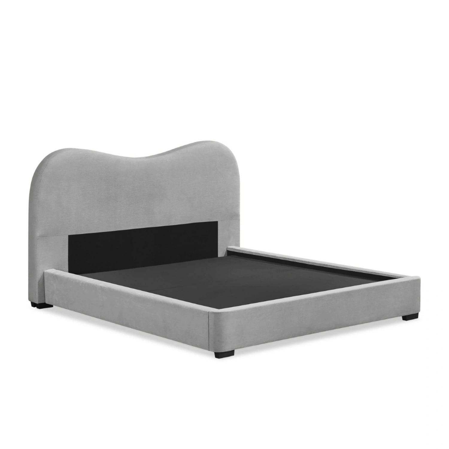 Mau giuong ngu boc vai hien dai Savira 5 1 Mẫu giường ngủ bọc vải hiện đại Savira (5)