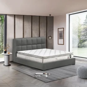 Mẫu giường ngủ bọc vải hiện đại Simora (4)