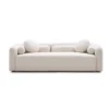 Mẫu sofa băng bọc vải nỉ chất lượng GLYNNIS