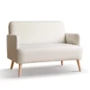 Sofa băng bọc da 2 chỗ NOELIA