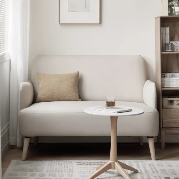 Sofa băng bọc da 2 chỗ NOELIA (3)