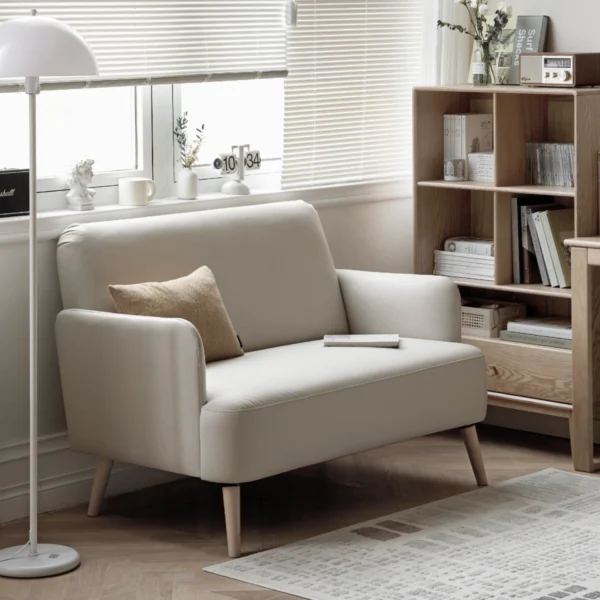 Sofa băng bọc da 2 chỗ NOELIA (4)