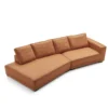 Sofa băng da cao cấp 4 chỗ GWENNA