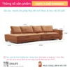 Sofa băng da cao cấp 4 chỗ GWENNA (2)