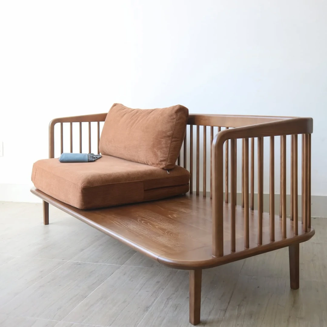 Sofa bang go tu nhien Kuny 10 Sofa bang go tu nhien Kuny 10