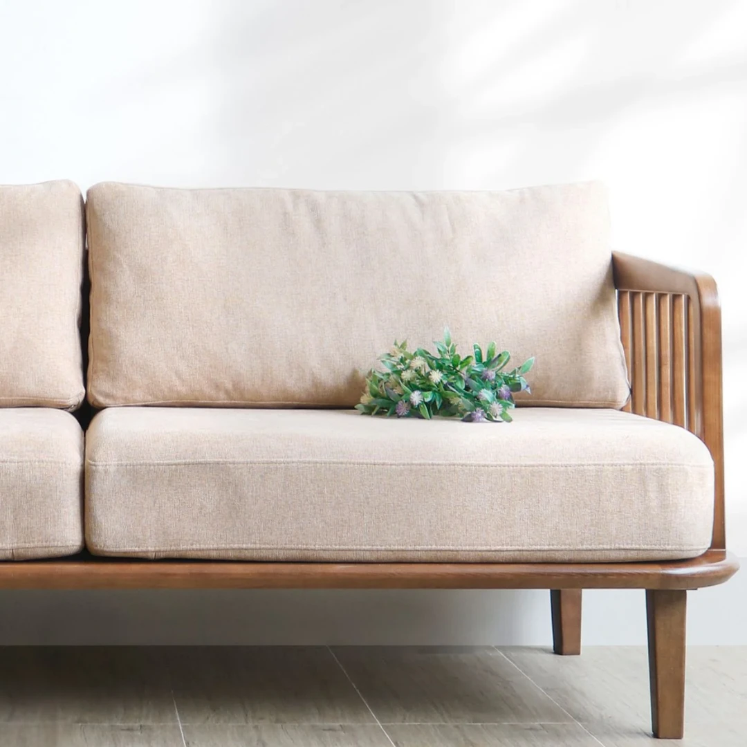 Sofa bang go tu nhien Kuny 4 Sofa bang go tu nhien Kuny 4