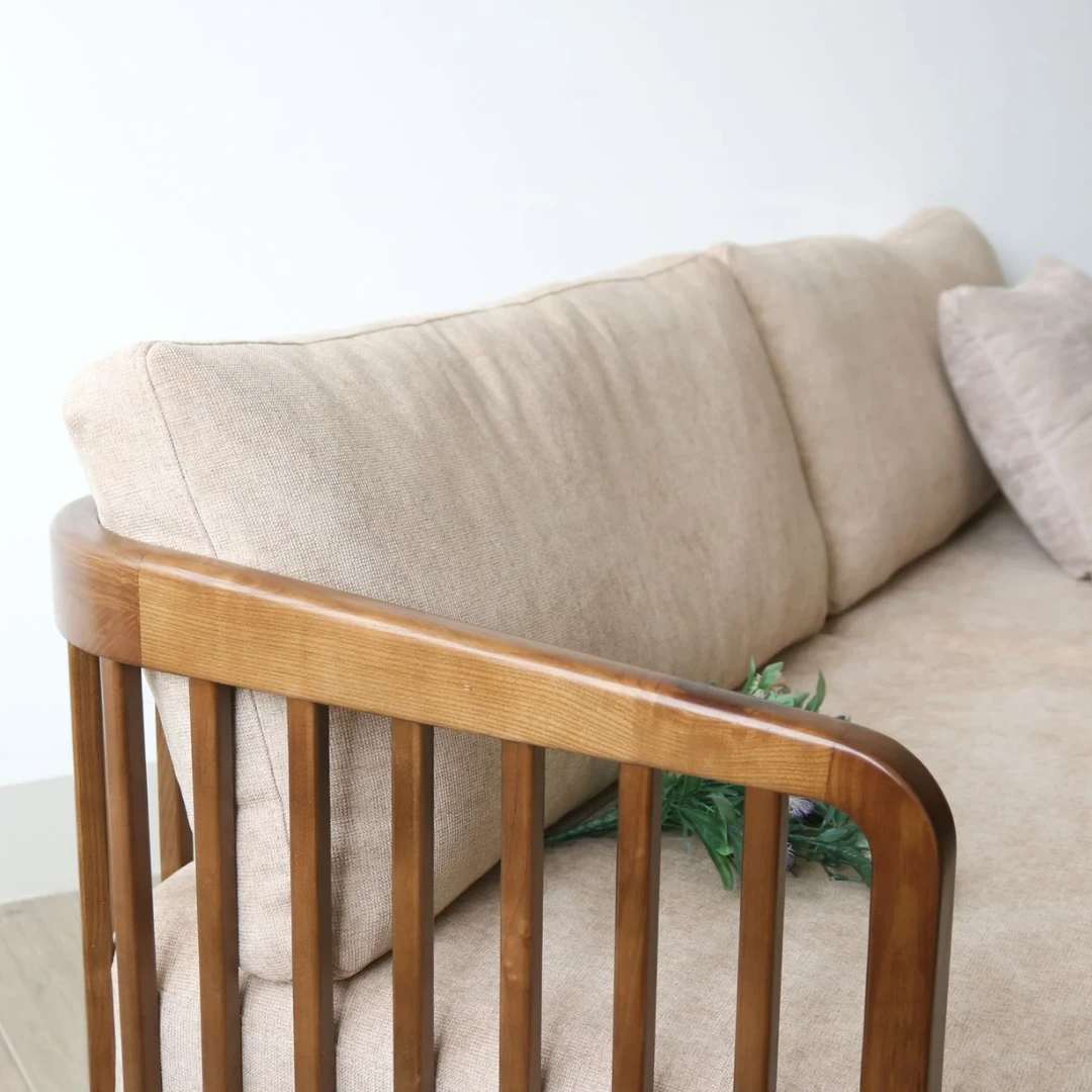 Sofa bang go tu nhien Kuny 5 Sofa bang go tu nhien Kuny 5