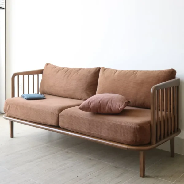 Sofa băng gỗ tự nhiên Kuny (9)