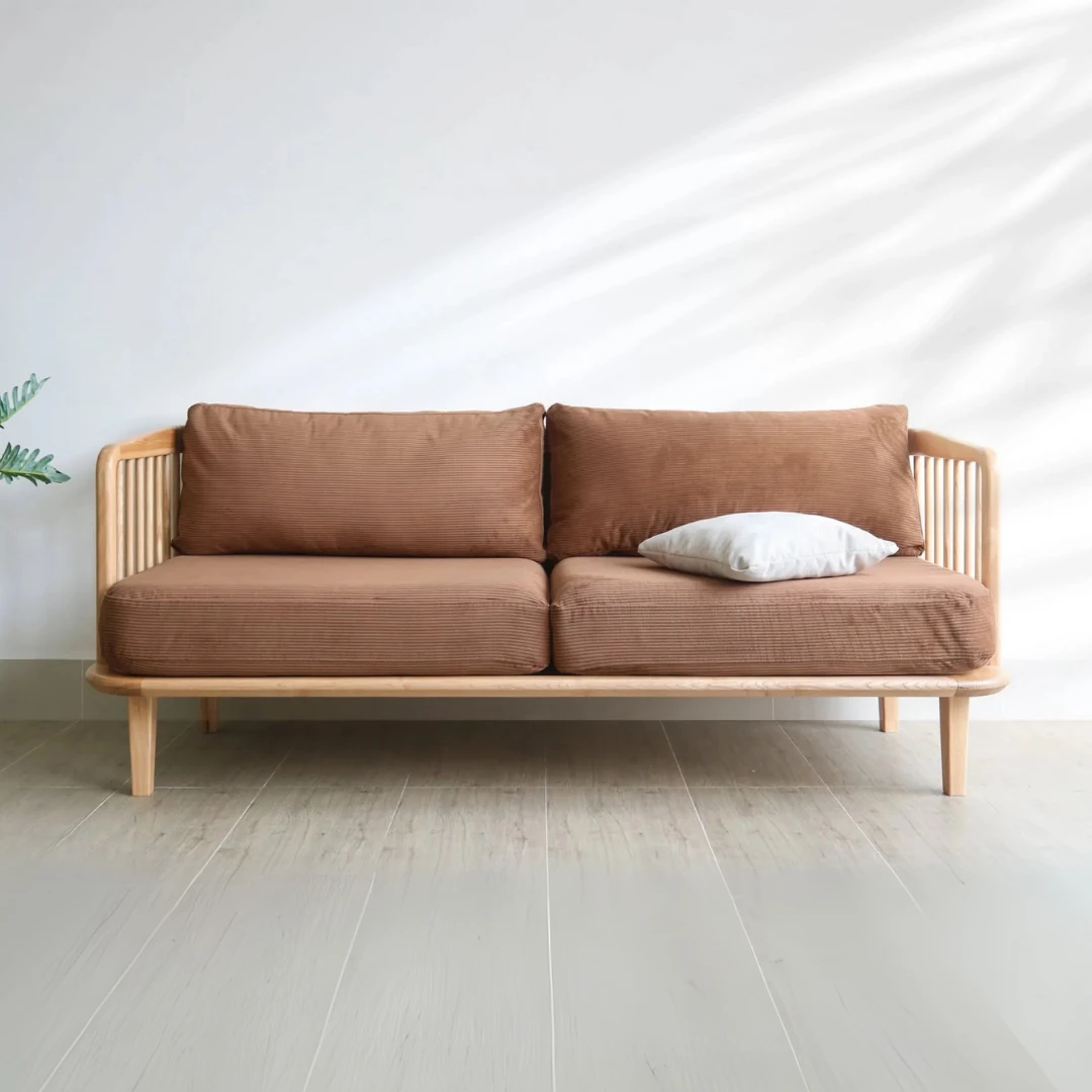 Sofa bang go tu nhien Kuny TN 12 Sofa bang go tu nhien Kuny TN 12