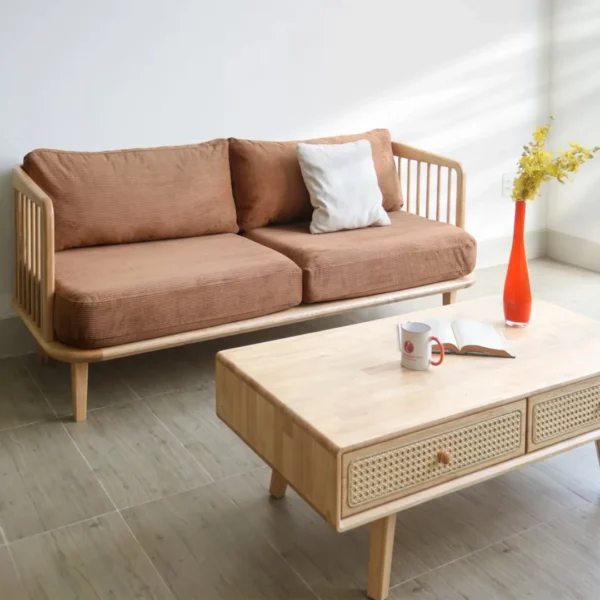 Sofa băng gỗ tự nhiên Kuny TN (15)