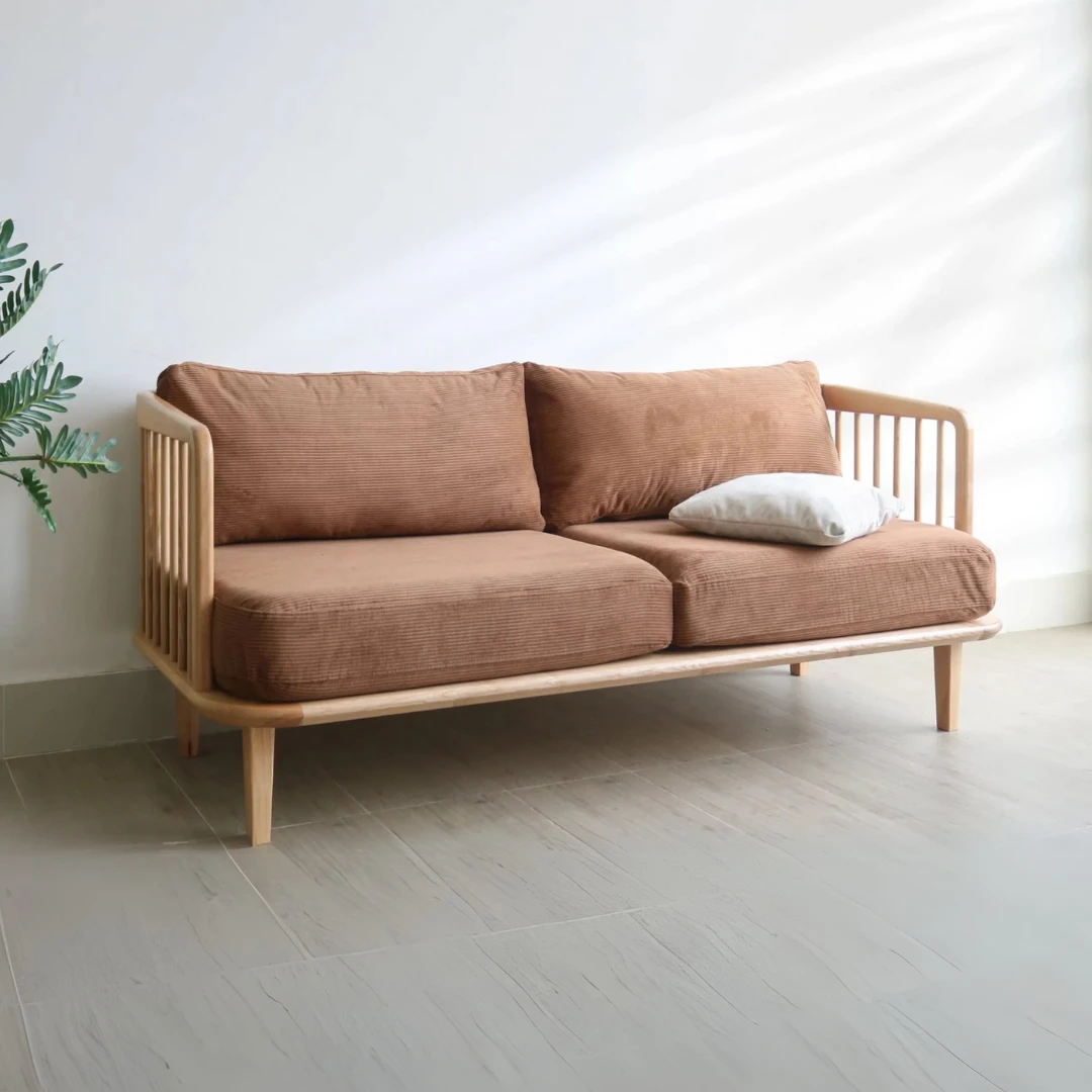 Sofa bang go tu nhien Kuny TN 17 Sofa bang go tu nhien Kuny TN 17
