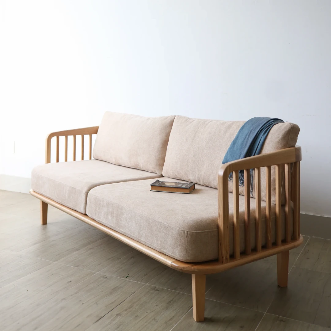Sofa bang go tu nhien Kuny TN 22 Sofa bang go tu nhien Kuny TN 22