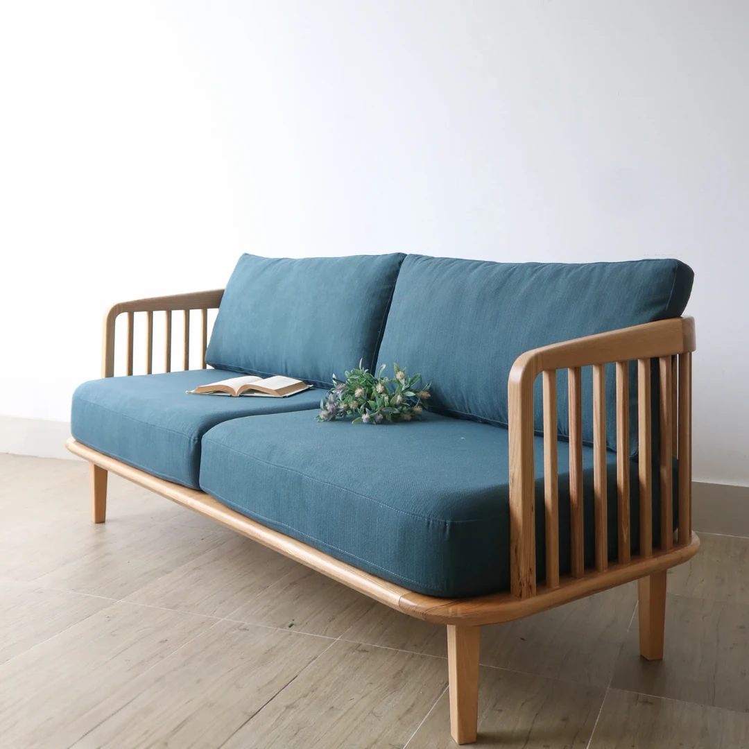 Sofa bang go tu nhien Kuny TN 8 Sofa bang go tu nhien Kuny TN 8