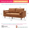 Sofa da cao cấp thiết kế 3 chỗ tựa rời GORMANT (2)