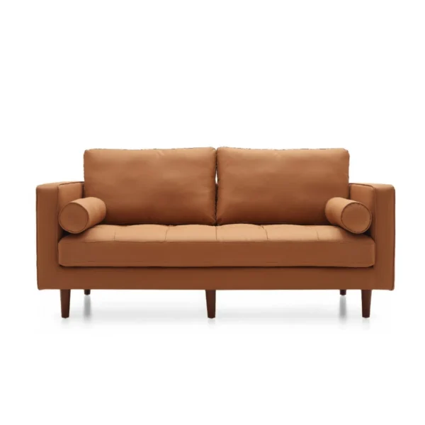 Sofa da cao cấp thiết kế 3 chỗ tựa rời GORMANT