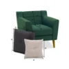 Sofa đơn bọc vải hiện đại và trẻ trung ALCIDE (3)