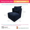 Sofa đơn vải sang trọng BETH (2)
