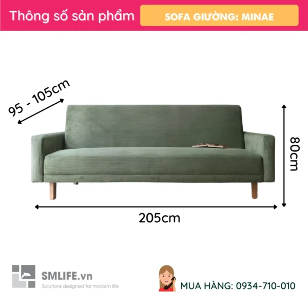 Sofa giường hiện đại Minae (2)